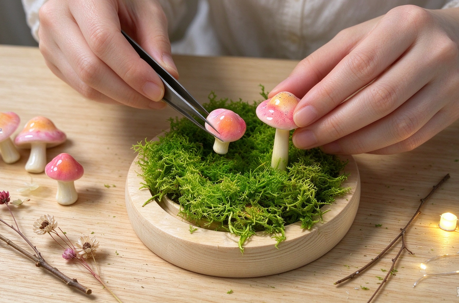 Assembling the Miniature Scene
